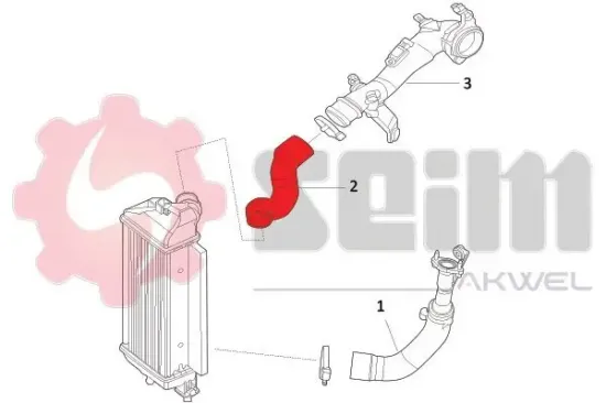 Ladeluftschlauch SEIM 981754 Bild Ladeluftschlauch SEIM 981754