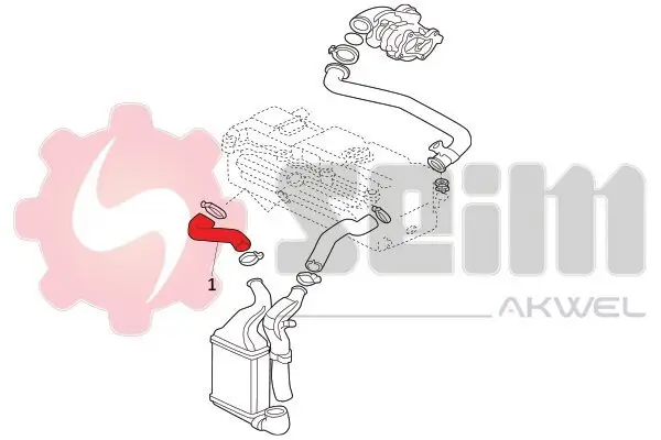 Ladeluftschlauch SEIM 981879