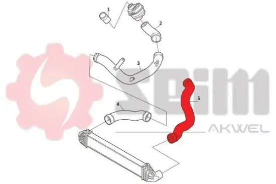 Ladeluftschlauch SEIM 981999 Bild Ladeluftschlauch SEIM 981999