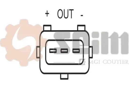 Sensor, Zündimpuls SEIM CP68 Bild Sensor, Zündimpuls SEIM CP68