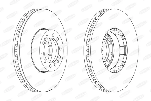 Bremsscheibe BERAL BCR134A