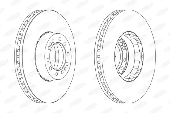 Bremsscheibe BERAL BCR134A Bild Bremsscheibe BERAL BCR134A