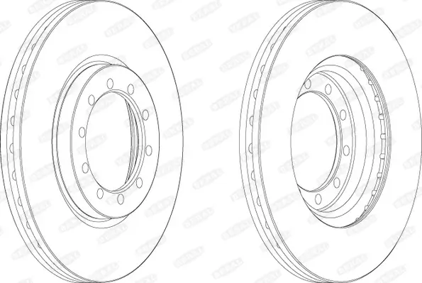 Bremsscheibe BERAL BCR182A