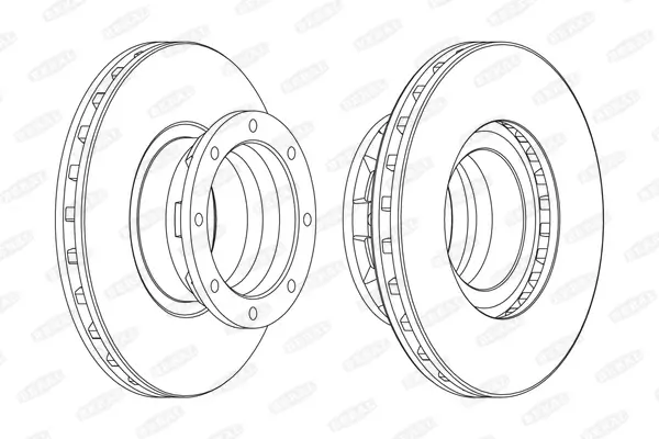 Bremsscheibe BERAL BCR187A