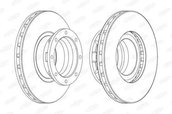 Bremsscheibe BERAL BCR187A Bild Bremsscheibe BERAL BCR187A