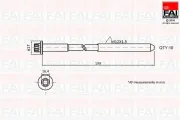 Zylinderkopfschraubensatz FAI AutoParts B1756