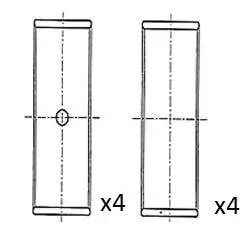 Pleuellager FAI AutoParts BB2041-025 Bild Pleuellager FAI AutoParts BB2041-025