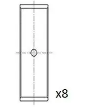 Pleuellager FAI AutoParts BB2063-STD