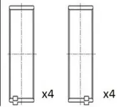 Pleuellager FAI AutoParts BB2071-STD