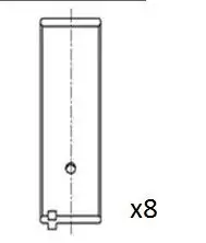 Pleuellager FAI AutoParts BB2079-STD Bild Pleuellager FAI AutoParts BB2079-STD