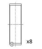 Pleuellager FAI AutoParts BB2082-STD