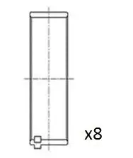 Pleuellager FAI AutoParts BB2082-STD Bild Pleuellager FAI AutoParts BB2082-STD