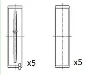 Kurbelwellenlager FAI AutoParts BM1019-030