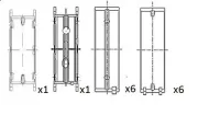 Kurbelwellenlager FAI AutoParts BM1064-STD