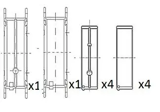 Kurbelwellenlager FAI AutoParts BM1068-025