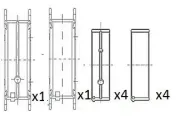 Kurbelwellenlager FAI AutoParts BM1068-025