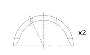 Distanzscheibe, Kurbelwelle FAI AutoParts BT3004-STD Bild Distanzscheibe, Kurbelwelle FAI AutoParts BT3004-STD