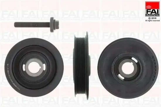 Riemenscheibensatz, Kurbelwelle FAI AutoParts FVD1001K Bild Riemenscheibensatz, Kurbelwelle FAI AutoParts FVD1001K