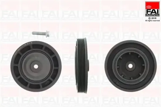 Riemenscheibensatz, Kurbelwelle FAI AutoParts FVD1022K Bild Riemenscheibensatz, Kurbelwelle FAI AutoParts FVD1022K