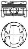 Kolben FAI AutoParts PK67-000