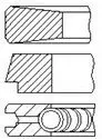 Kolbenringsatz FAI AutoParts PR108-000