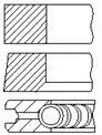 Kolbenringsatz FAI AutoParts PR56-000 Bild Kolbenringsatz FAI AutoParts PR56-000