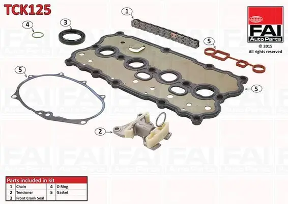 Steuerkettensatz FAI AutoParts TCK125