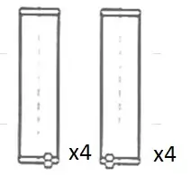 Pleuellager FAI AutoParts BB2015-STD