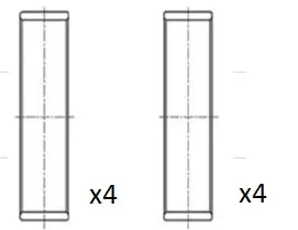 Pleuellager FAI AutoParts BB2017-025