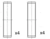 Pleuellager FAI AutoParts BB2017-STD