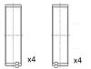 Pleuellager FAI AutoParts BB2027-STD