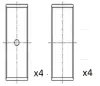 Pleuellager FAI AutoParts BB2028-STD