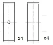 Pleuellager FAI AutoParts BB2028-STD