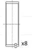 Pleuellager FAI AutoParts BB2029-STD