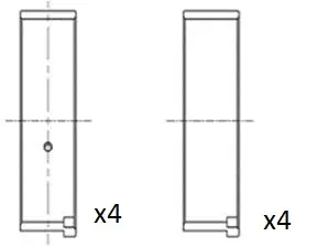 Pleuellager FAI AutoParts BB2045-STD