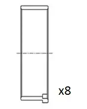 Pleuellager FAI AutoParts BB2052-STD