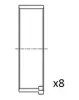 Pleuellager FAI AutoParts BB2052-STD