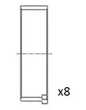 Pleuellager FAI AutoParts BB2052-STD