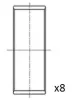 Pleuellager FAI AutoParts BB2056-STD