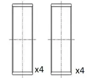 Pleuellager FAI AutoParts BB2067-025