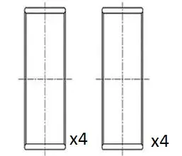 Pleuellager FAI AutoParts BB2067-050 Bild Pleuellager FAI AutoParts BB2067-050