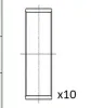 Pleuellager FAI AutoParts BB2073-STD