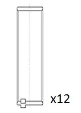 Pleuellager FAI AutoParts BB2076-STD