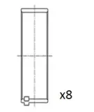 Pleuellager FAI AutoParts BB2082-025