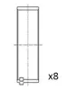 Pleuellager FAI AutoParts BB2082-STD