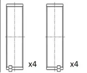 Pleuellager FAI AutoParts BB2167-STD