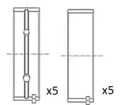 Kurbelwellenlager FAI AutoParts BM1001-STD