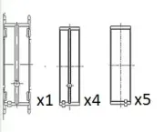 Kurbelwellenlager FAI AutoParts BM1010-STD