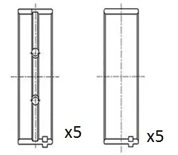 Kurbelwellenlager FAI AutoParts BM1011-025