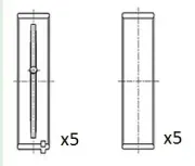 Kurbelwellenlager FAI AutoParts BM1019-030